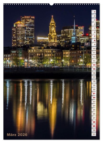 Produktbild: FASZINATION USA Urbanes und Naturhighlights (Wandkalender 2026 DIN A2 hoch), CALVENDO Monatskalender