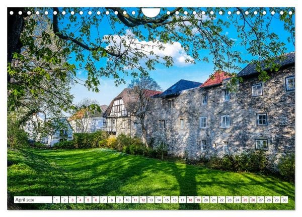 Produktbild: PADERBORN - Stadt an den Quellen (Wandkalender 2026 DIN A4 quer), CALVENDO Monatskalender