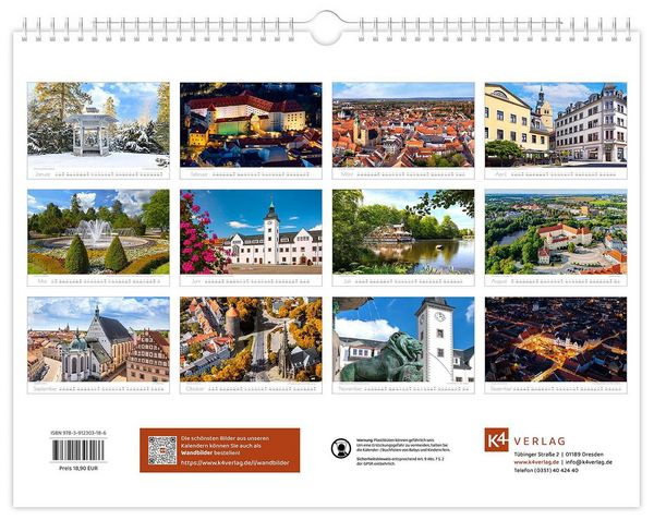 Produktbild: Kalender Freiberg 2027