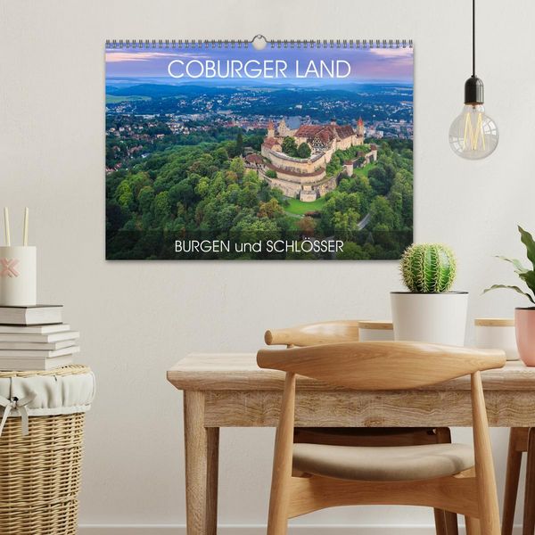 Produktbild: Coburger Land - Burgen und Schl&ouml;sser (Wandkalender 2026 DIN A3 quer), CALVENDO Monatskalender