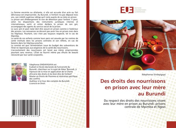 Produktbild: Des droits des nourrissons en prison avec leur m&egrave;re au Burundi