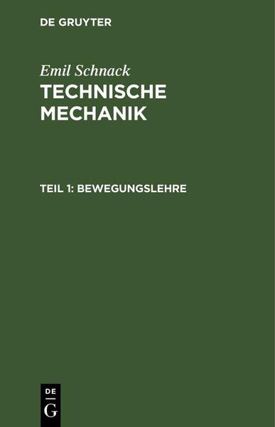 Produktbild: Bewegungslehre
