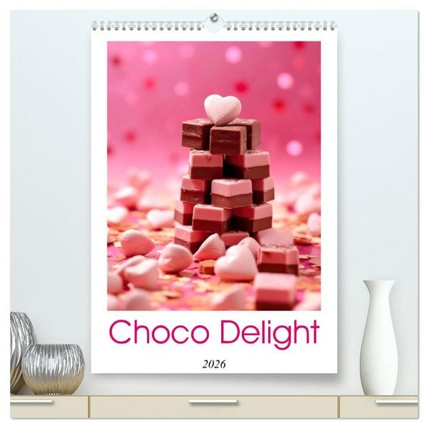 Produktbild: Choco Delight (High Quality Premium Wall Calendar 2026 DIN A2 portrait),CALVENDO 12 Month Wall Calendar