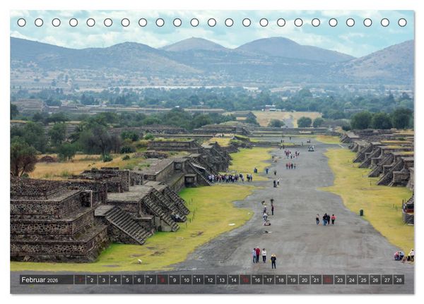 Produktbild: Mexiko, eine Fotoreise (Tischkalender 2026 DIN A5 quer), CALVENDO Monatskalender