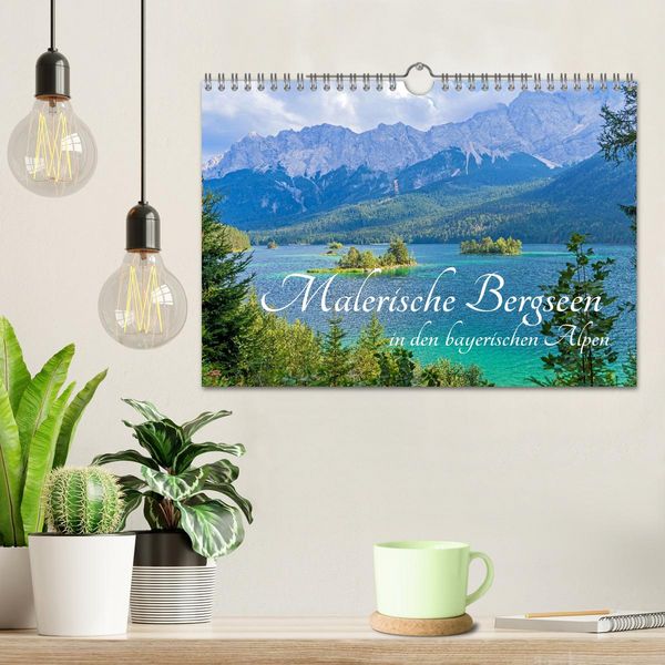 Produktbild: Malerische Bergseen in den bayerischen Alpen (Wandkalender 2027 DIN A4 quer), CALVENDO Monatskalender