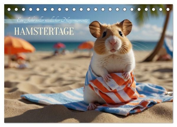 Produktbild: Hamstertage (Tischkalender 2027 DIN A5 quer), CALVENDO Monatskalender