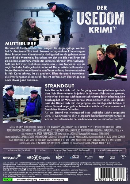 Produktbild: Der Usedom-Krimi: Mutterliebe / Strandgut