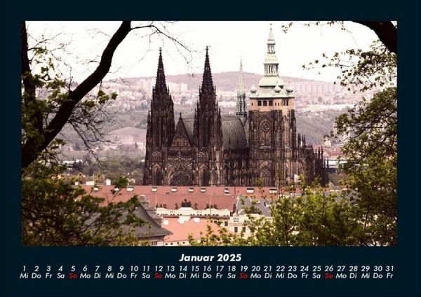 Produktbild: Prag 2025 Fotokalender DIN A4