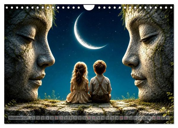 Produktbild: Vision und Imagination - 12 Bilder aus einer m&ouml;glichen Zukunft (Wandkalender 2027 DIN A4 quer), CALVENDO Monatskalender