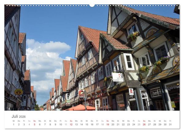 Produktbild: CELLE entdecken (Wandkalender 2026 DIN A2 quer), CALVENDO Monatskalender