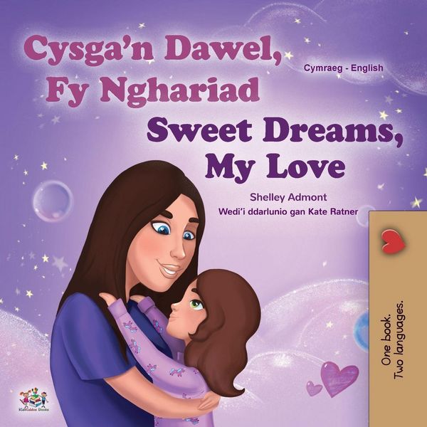 Produktbild: Sweet Dreams, My Love (Welsh English Bilingual Children's Book)