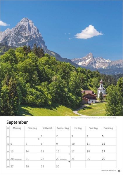 Produktbild: Alpen Kalender 2027