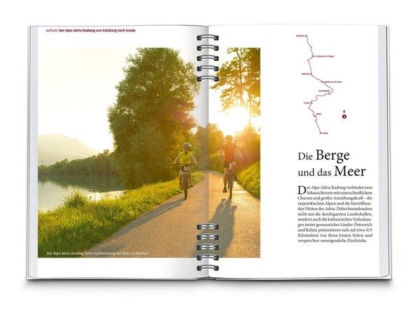 Produktbild: KOMPASS Radreisef&uuml;hrer Alpe Adria Radweg