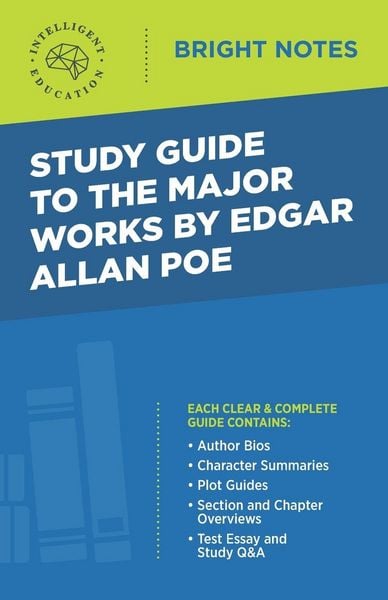 Produktbild: Study Guide to the Major Works by Edgar Allan Poe