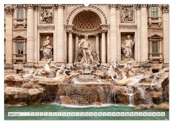 Produktbild: Italien - Rom (Wandkalender 2026 DIN A2 quer), CALVENDO Monatskalender