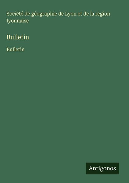 Produktbild: Bulletin