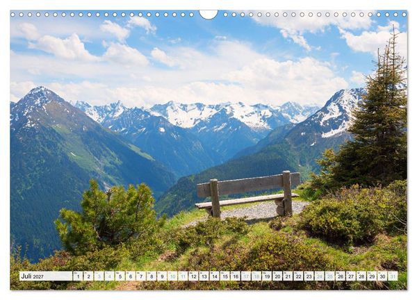 Produktbild: Zillertal - Bergidylle rund um Mayrhofen 2027 (Wandkalender 2027 DIN A3 quer), CALVENDO Monatskalender