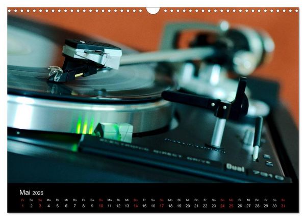 Produktbild: Vintage Turntables Made In Schwarzwald (Wandkalender 2026 DIN A3 quer), CALVENDO Monatskalender
