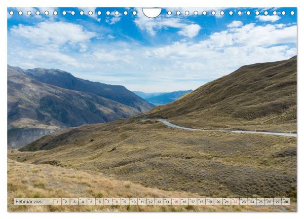 Produktbild: Neuseeland - Wandelnde Landschaften (Wandkalender 2026 DIN A4 quer), CALVENDO Monatskalender