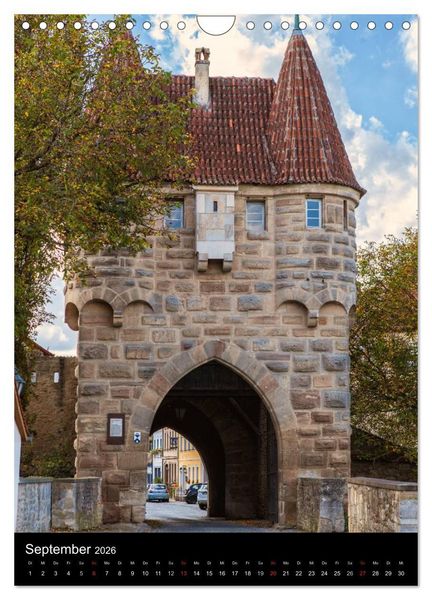 Produktbild: Iphofen - Wein und Kultur (Wandkalender 2026 DIN A4 hoch), CALVENDO Monatskalender