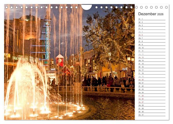 Produktbild: Los Angeles - Kalifornien (Wandkalender 2026 DIN A4 quer), CALVENDO Monatskalender