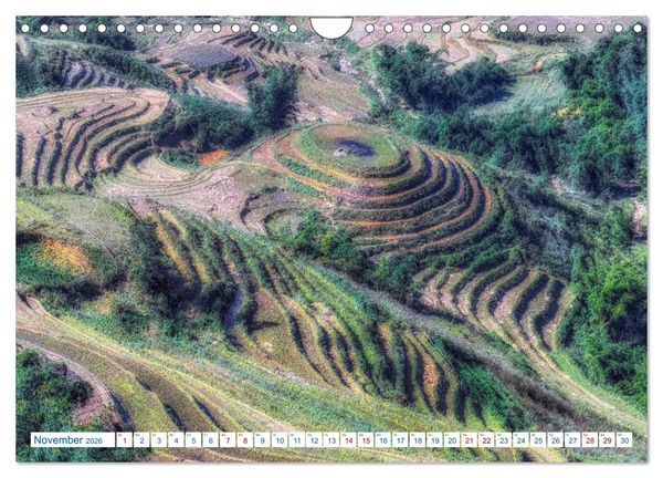 Produktbild: Asien Pur: Vietnam (Wandkalender 2026 DIN A4 quer), CALVENDO Monatskalender