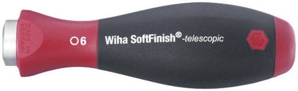 Wiha Werkstatt Umsteckgriff Griff-Durchmesser: 36 mm Grifflänge: 120 mm Passend für (Serie Schraubendreher): Wiha System 6