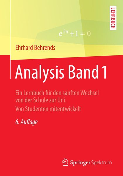 Produktbild: Analysis Band 1
