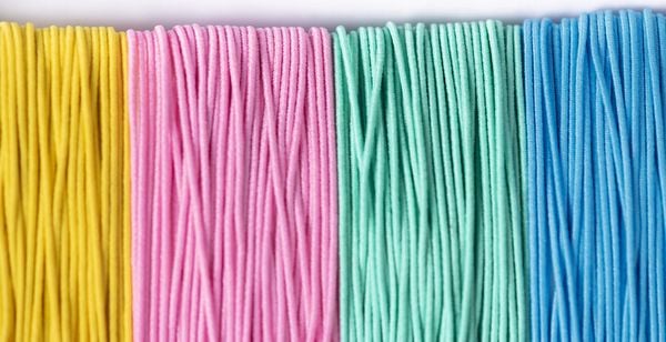 Produktbild: FOLIA&reg; Gummischn&uuml;re, pastell
