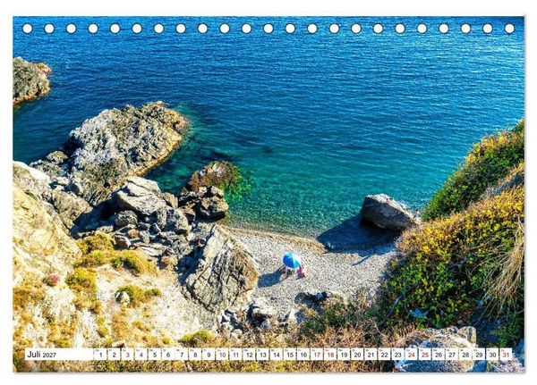 Produktbild: Sonniges Andalusien (Tischkalender 2027 DIN A5 quer), CALVENDO Monatskalender