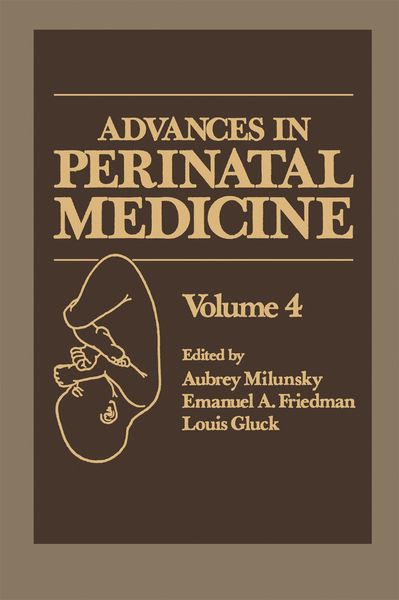 Produktbild: Advances in Perinatal Medicine