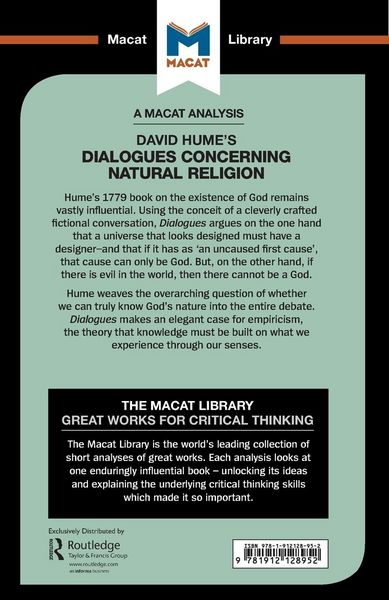 Produktbild: An Analysis of David Hume's Dialogues Concerning Natural Religion