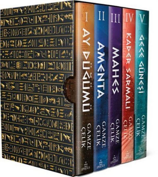 Produktbild: Piramit Serisi 5 Kitaplik Set Kutu Ciltli