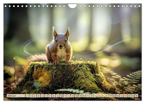 Produktbild: Tiere im Gegenlicht (Wandkalender 2027 DIN A4 quer), CALVENDO Monatskalender