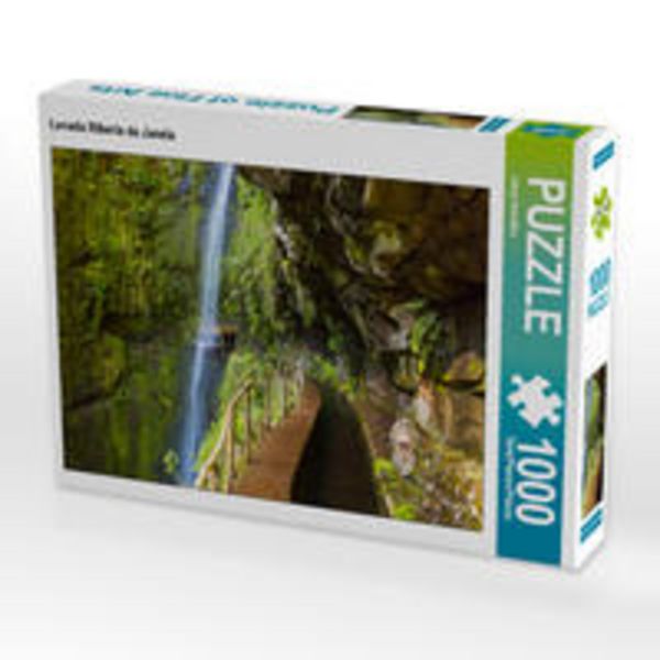 CALVENDO Puzzle Levada Riberia da Janela | 1000 Teile Lege-Größe 64x48cm Foto-Puzzle für glückliche Stunden