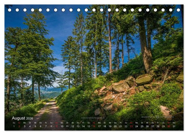 Produktbild: Romantisches Renchtal (Tischkalender 2026 DIN A5 quer), CALVENDO Monatskalender