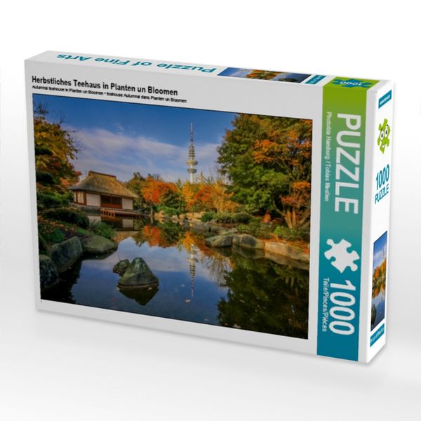 Produktbild: Herbstliches Teehaus in Planten un Bloomen (Puzzle)