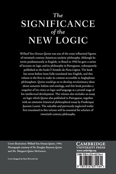 Produktbild: The Significance of the New Logic