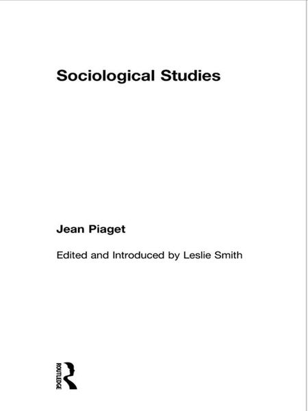 Produktbild: Sociological Studies