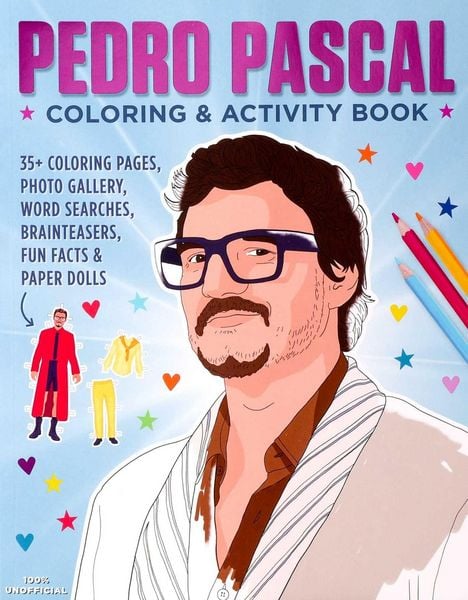 Pedro Pascal Coloring & Activity Book, Taschenbuch von Editors of Thunder Bay Press, Thunder Bay Press, 9781667211879