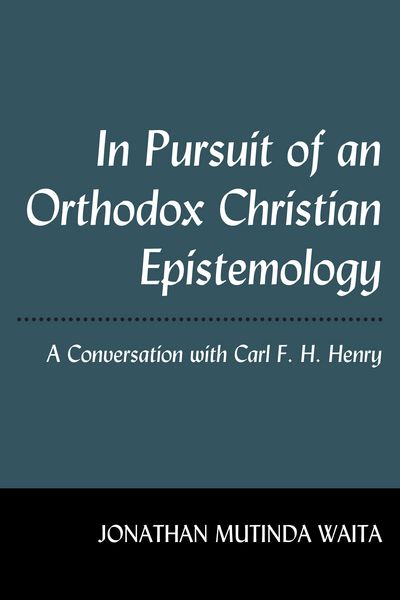 Produktbild: In Pursuit of an Orthodox Christian Epistemology