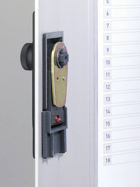 Produktbild: Durable Schl&uuml;sselkasten KEY BOX CODE 72 - 1967 196723 Anzahl Haken 72 Silber
