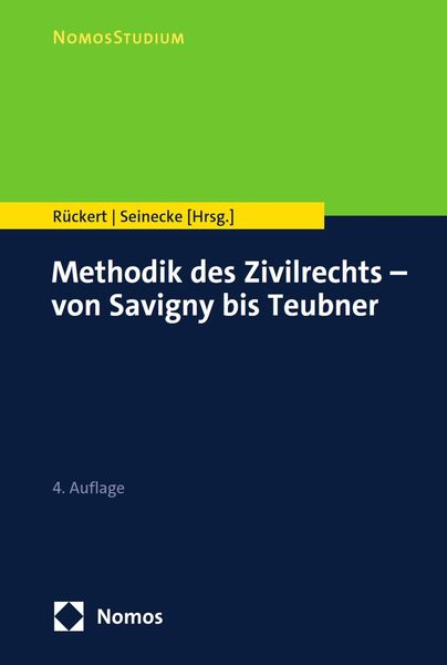 Produktbild: Methodik des Zivilrechts - von Savigny bis Teubner