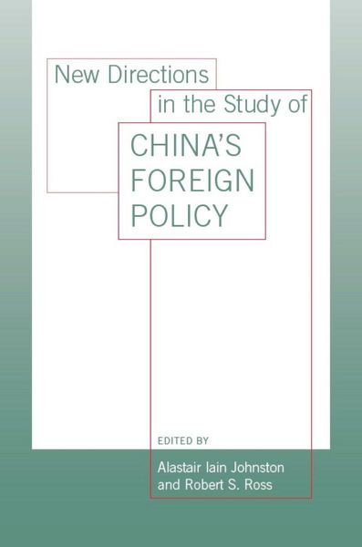 Produktbild: New Directions in the Study of China's Foreign Policy