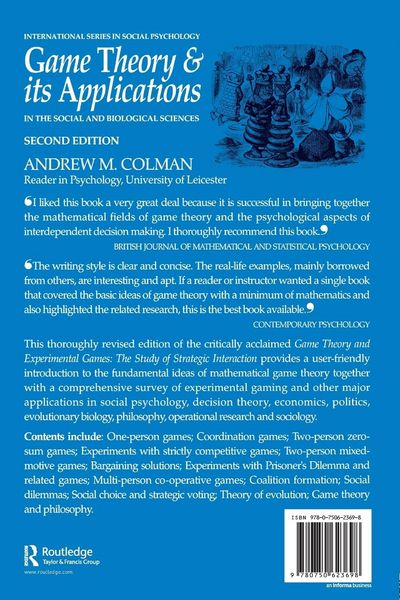 Produktbild: Game Theory and its Applications