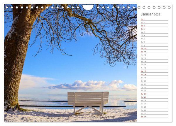 Produktbild: Nodseeinsel Sylt - Impressionen der beliebtesten Insel Deutschlands (Wandkalender 2026 DIN A4 quer), CALVENDO Monatskalender