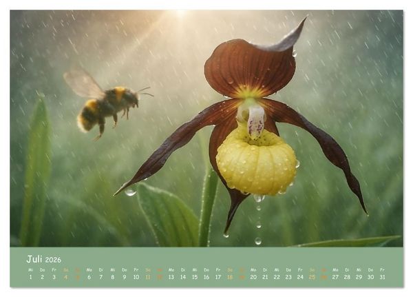 Produktbild: In feuchter Mission - Mistwetter Geschichten (Tischkalender 2026 DIN A5 quer), CALVENDO Monatskalender
