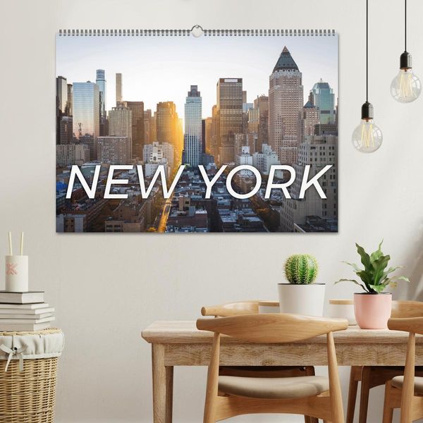 Produktbild: Traumstadt New York (Wandkalender 2026 DIN A2 quer), CALVENDO Monatskalender