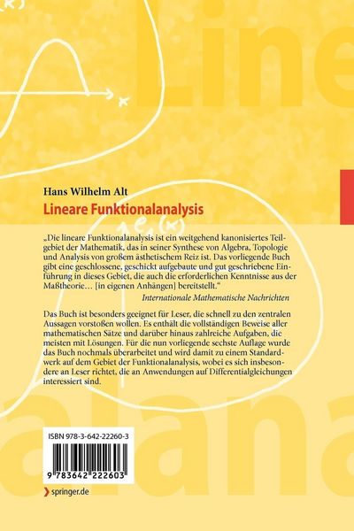 Produktbild: Lineare Funktionalanalysis