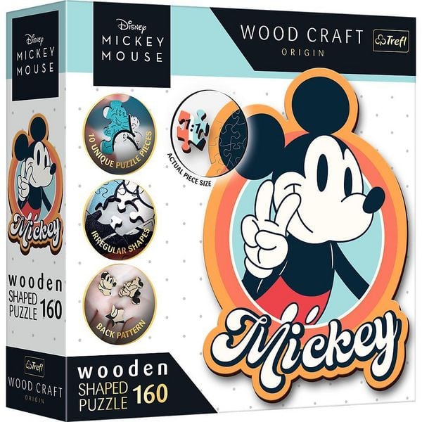 Holz Puzzles - '160' - Disney Retro Mickey Mouse
